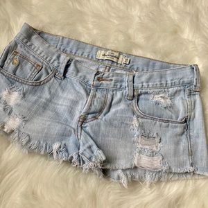 Abercrombie Jean Shorts